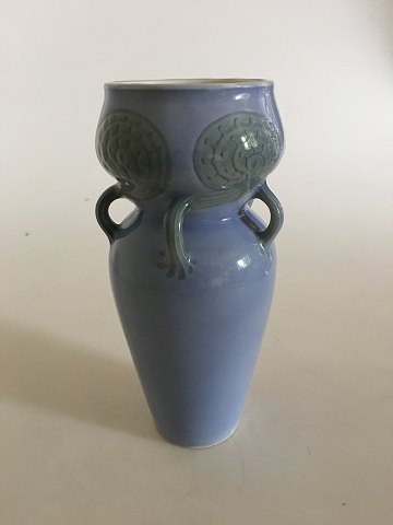 Bing og Grøndahl Unika Vase med 5 håndtag fra bregne