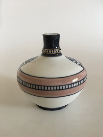 Bing & Grøndahl Art Nouveau Unika Vase med krebsemotiv af Marie Smith