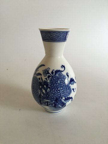 Meissen Vase No 1170 med kinesisk motiv