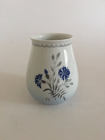 Bing & Grøndahl Demeter / Blå Kornblomst Vase No 202