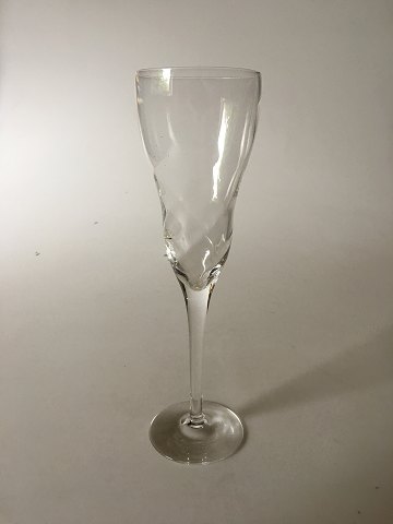 "Xanadu" Arje Griegst Champagneglas fra Holmegaard