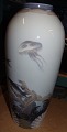 Bing & Grøndahl Effie Hegermann-Lindencrone Vase med Fisk, krabber og vandmænd 
No 6500/14