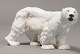 Meissen Porcelænsfigur af Isbjørn