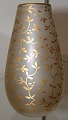 Tidlig Boda Glas vase med guld No 2137A KV-9