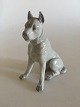 Heubach Porcelæns Figurine af Hund
