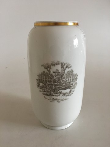 Royal Copenhagen Vase med Svinedrengen fra HCA