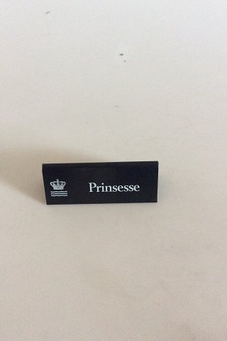 Royal Copenhagen Forhandler Reklame Skilt i Plastik "Prinsesse"