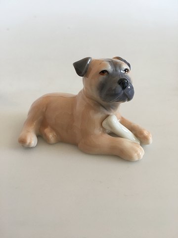 Royal Copenhagen "Puppy Collection Boxer Figurine No 748