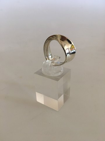 Georg Jensen Sterling Sølv Ring No. 148B designet af Torun