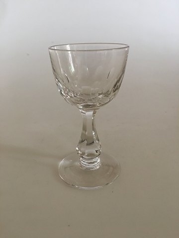 Holmegaard Derby Hedvinsglas 10 cm H.