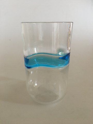 "Blå Time" Tumbler Glas fra Holmegaard