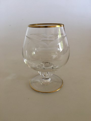 Lyngby Måge Cognac Glas fra Lyngby Glasværk