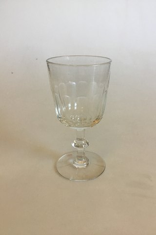 Holmegaard Dansk glas Christian VIII Rødvinsglas