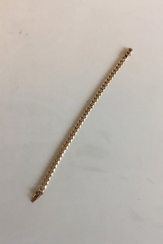 Armbånd/kæde i 14 K. guld