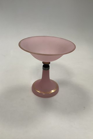 Glas opsats Kandis Skål i Pink / lyserødt