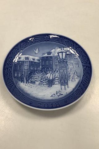 Royal Copenhagen Juleplatte fra 2018