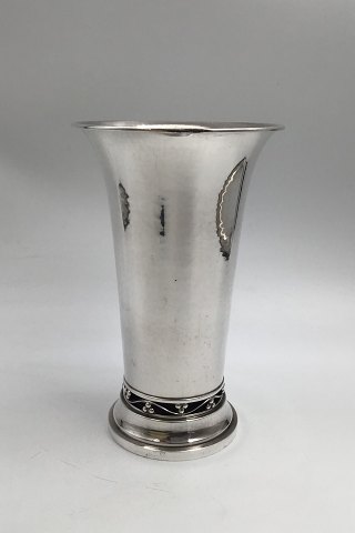 Georg Jensen Sterling Sølv Vase No. 469A (1925-1933) Harald Nielsen