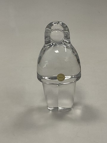 Holmegaard Glas Figur af Grønlænder Far / Inuit