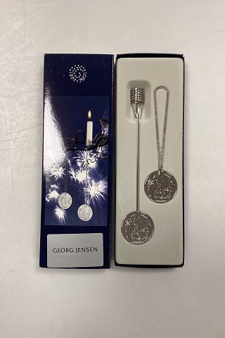 Georg Jensen Millennium Lyseholder og Ornament - 1999/2000