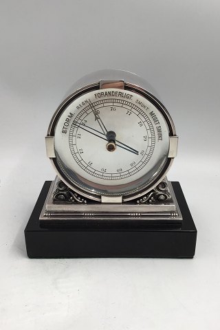 Georg Jensen Sterling Sølv "Konge"  Barometer No. 596 (1930-1945)