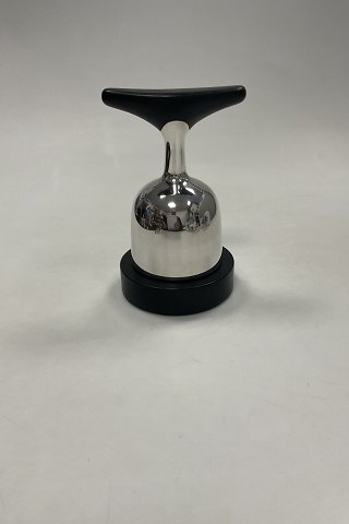 Georg Jensen Sterling Sølv / Ibenholt Dirigent klokke med stand No. 1171