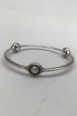 Georg Jensen Sterling Sølv Armring No. 473 Sphere Perler