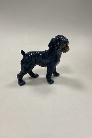 Dahl Jensen Figur Hund Kerry Blue Terrier No. 1080