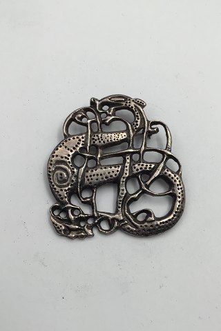 Randers Sølv kopi Viking Sterling Sølv Broche