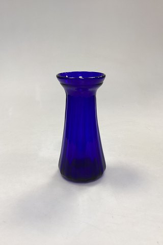 Koboltblå Blomsterløg Vase Holmegaard / Kastrup / Fyens Glasværk
