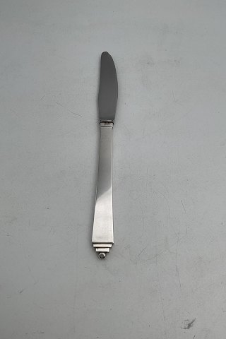 Georg Jensen Sterling Sølv Pyramide Frokostkniv med skær No 024