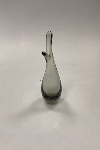 Holmegaard Duckling / Næb-Vase med røget skær