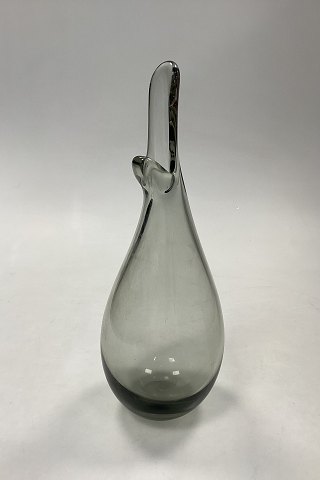 Holmegaard Duckling / Næb-Vase med røget skær