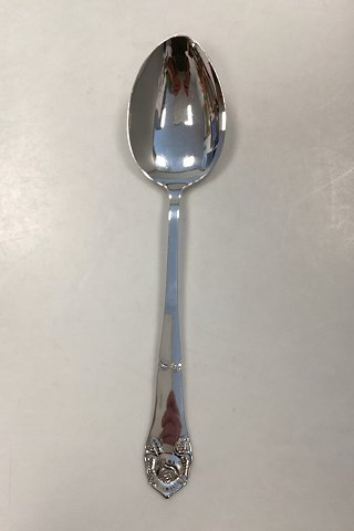O. V. Mogensen Rose Sølvplet Stor Serveringsske