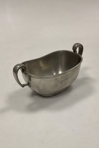 Just Andersen Tin Aflang Sukkerskål No 2421