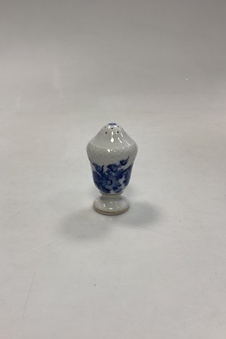 Royal Copenhagen Blå Blomst Svejfet med Guld Saltbøsse No. 1876