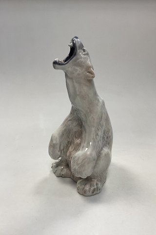 Royal Copenhagen Figur Brølende Isbjørn No. 502