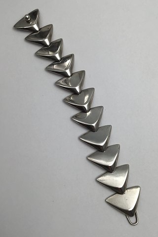 Hans Hansen Sterling Sølv Armlænke No. 239
