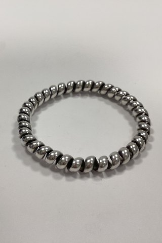 Moderne Spiralformet Armring i sølv