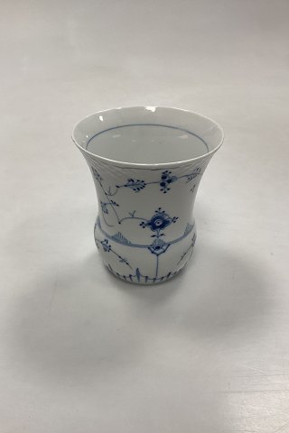 Bing og Grøndahl Blåmalet Musselmalet Riflet Vase