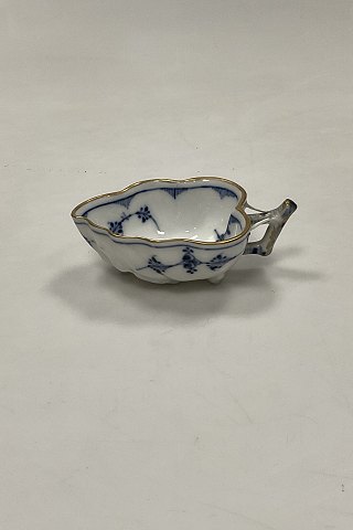 Royal Copenhagen Musselmalet Riflet Assiet med Guld No. 150