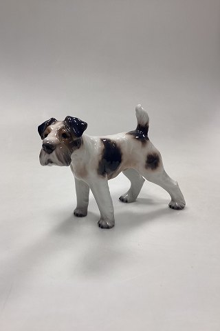 Dahl Jensen Figur - Ruhåret Foxterrier No. 1009