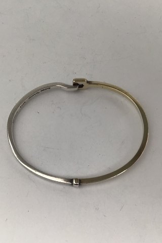 Andreas Mikkelsen Sterling Sølv Moderne Armring