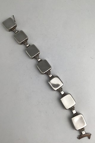 Georg Jensen Sterling Sølv Armlænke No. 182 Astrid Fog