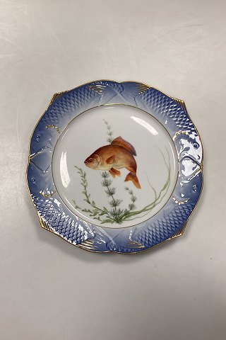 Royal Copenhagen Blåt Fiskestel Tallerken No. 19/3002