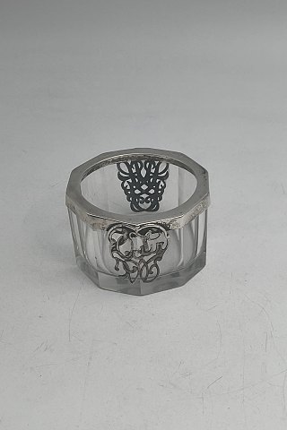 Kay Bojesen Sølv Monteret glasskål