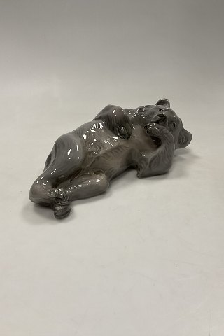 Royal Copenhagen Figur Liggende Bjørn No. 757