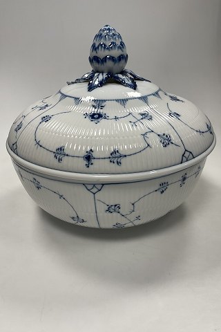 Royal Copenhagen Musselmalet Riflet Stor Jubilæums Punch Bowle No. 189