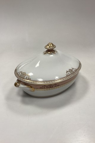 Royal Copenhagen Stel 594 Oval Ragout Fad med Låg No. 9348