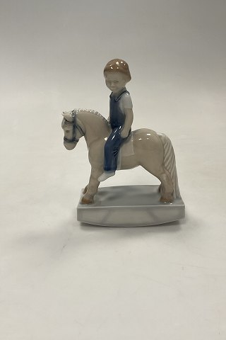 Royal Copenhagen Figur af Pige på Hest No. 5651