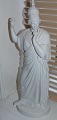 Bing & Grøndahl Biscuit Figur af Minerva/Athene 41,5cm høj